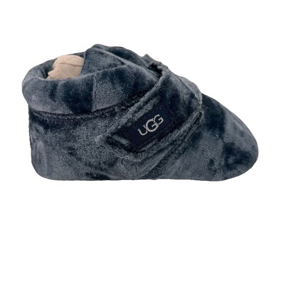 UGG Bixbee NWOT Unisex Infant Baby Booties Slippers Ocean Blue 4/5 12-18 Months - Picture 1 of 9